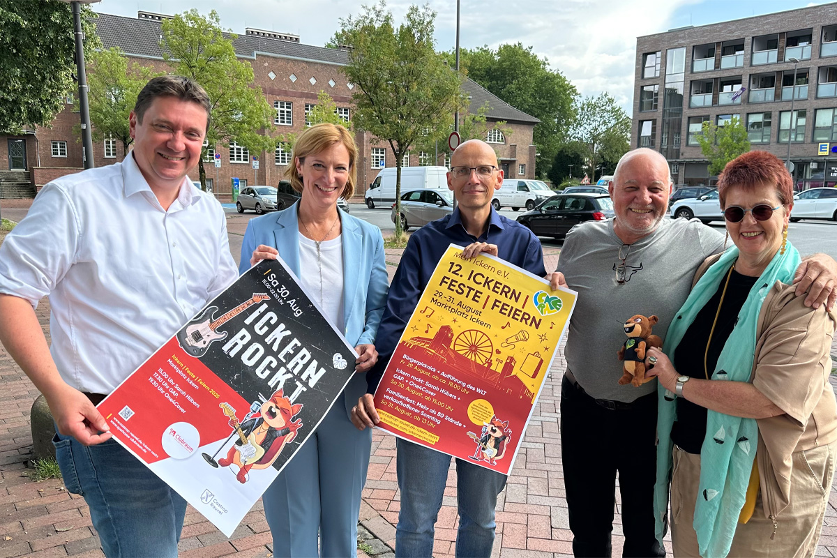 „Ickern rockt“ kehrt zurück: Musikfestival und Familienfest Ende August