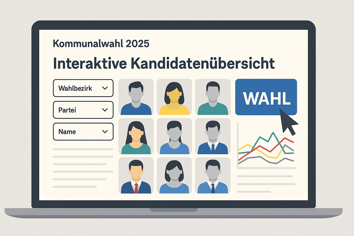 Kommunalwahl 2025: Alle Kandidaten und Parteien im Überblick